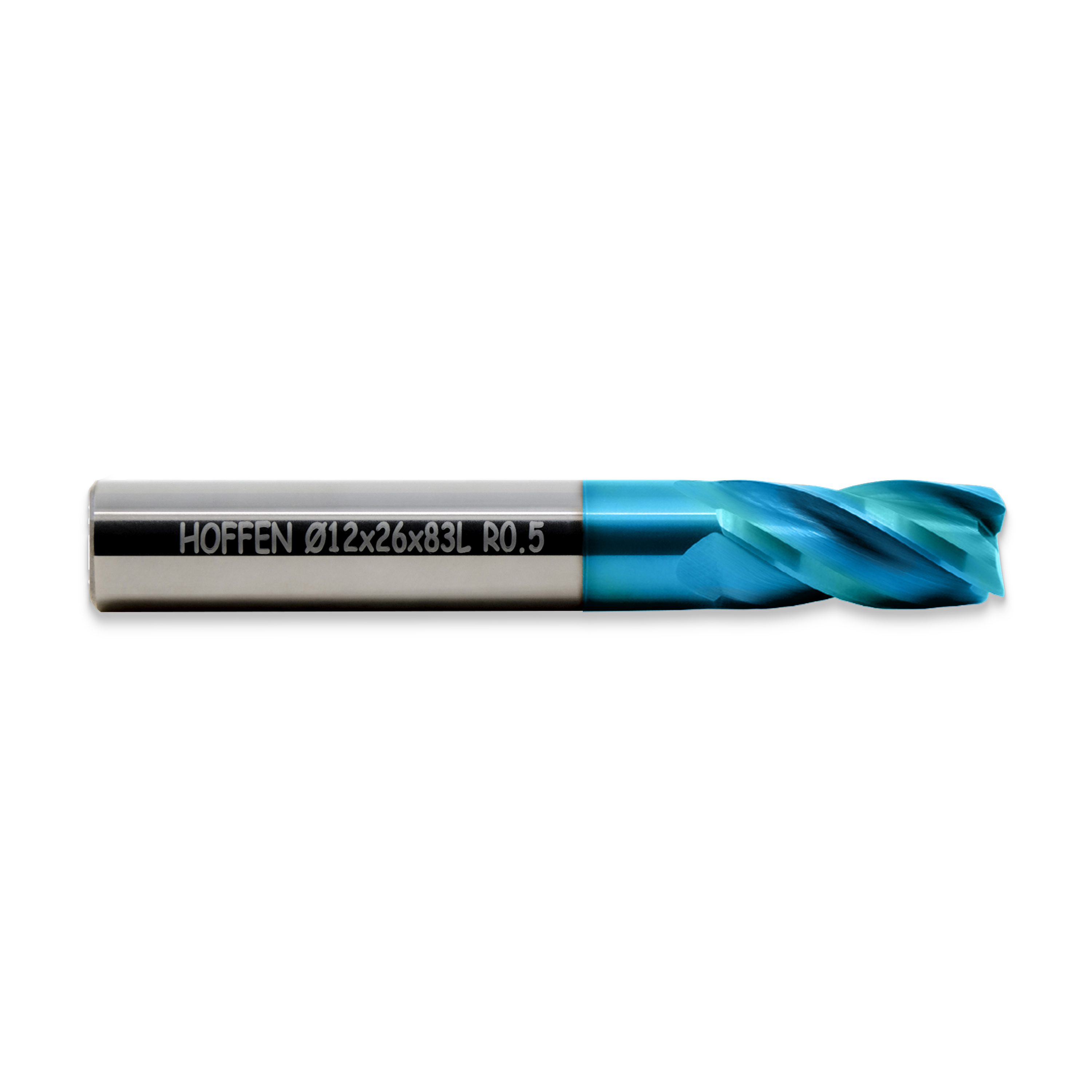 65 HRC 4 AĞIZLI KÖŞE RADİUS KARBÜR FREZE NANO BLUE