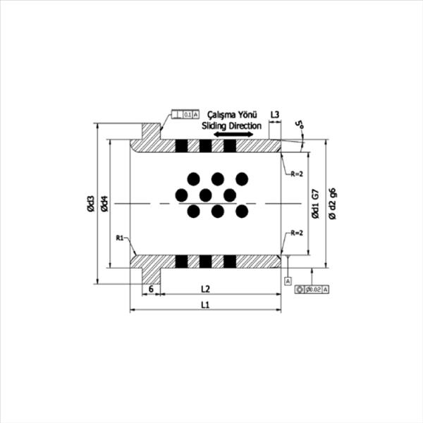 GRAFİTLİ BURÇ - DELTA D30.01
